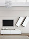 Smart No 5D Living Room TV Unit White L101xW45xH160cm