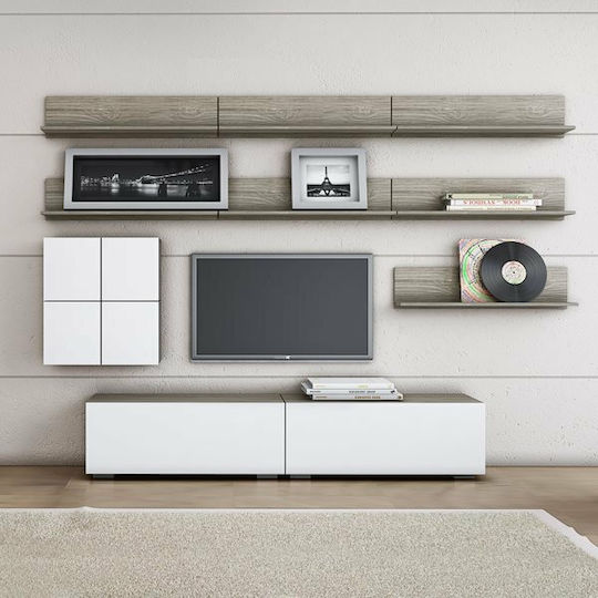 Unitate TV pentru sufragerie Smart No 5A 7τμχ L270xA45xÎ160cm
