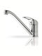 Pyramis Accel Kitchen Counter Silver Faucet