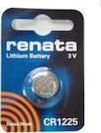 Renata Μπαταρία Λιθίου Ρολογιών CR1225 3V 1τμχ