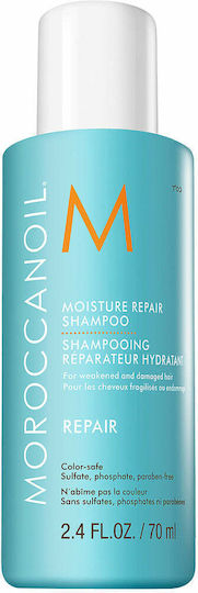 Moroccanoil Moisture Repair Shampoos Reconstruction/Nourishment & Hydration for Dry Hair Hair 70ml