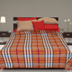 Lino Home Plaid Braun Decke Doppel Braun