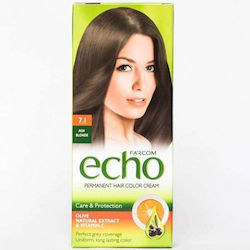 Farcom Echo Βαφή Μαλλιών 7.1 Ξανθό Σαντρέ 60ml