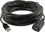 USB 2.0 Cable USB-A male - USB-A female 5m (60635)