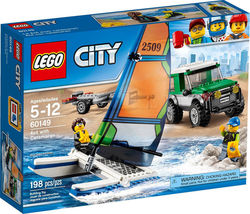 Lego City 4x4 with Catamaran for 5 - 12 Years