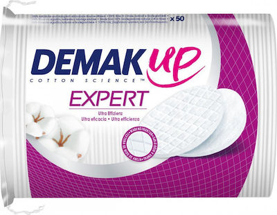 Demak Up Duo Plus Expert Δίσκοι Ντεμακιγιάζ από 100% Βαμβάκι 50τμχ