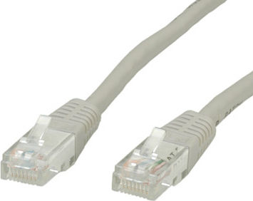 Jager U/UTP Kat.5e Netzwerkkabel Ethernet 3m Grau