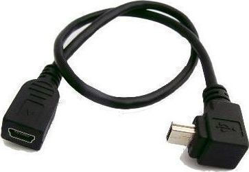 Μετατροπέας mini USB male σε mini USB female 1τμχ 114118401