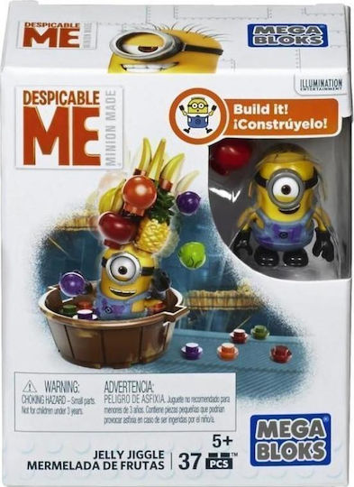 Mega Bloks Minions Bauklötze Jelly Jiggle Für 5+ Jahre 37 Stück