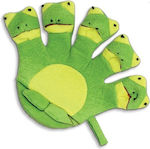 Titania Baby Bath Glove Frog Green 1pcs