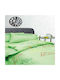 Homeline Sheet Set Semi-double Cotton 917 Kappa Green 180x260cm