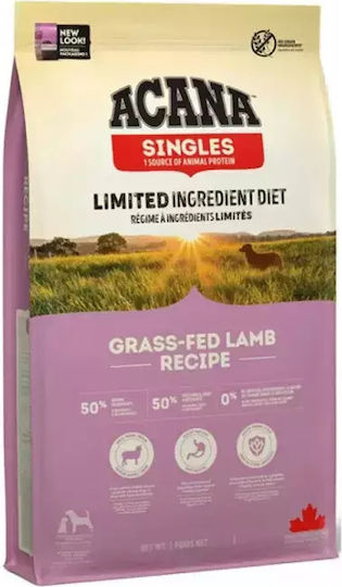 Acana Grass Fed Lamb 11.4kg Ξηρά Τροφή Σκύλων χωρίς Σιτηρά με Αρνί