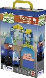Miniland Super Blocks Полицейско Управление за 1.5-5 Години 18бр