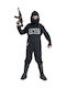 Kids Carnival Costume Swat Team