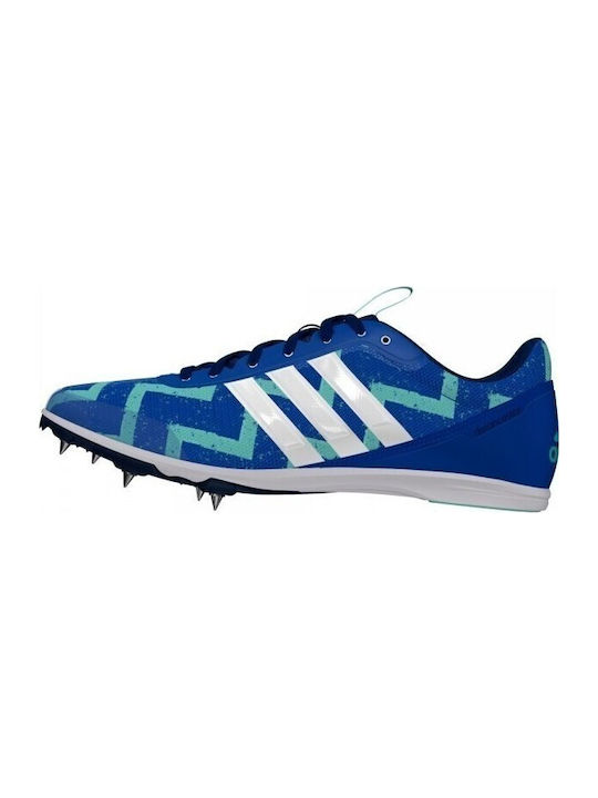 adidas Distancestar Αθλητικά Παπούτσια Spikes Μπλε