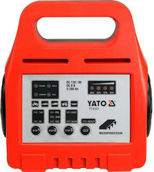 Yato Φορτιστής Μπαταρίας Αυτοκινήτου 6/12V YT-8301