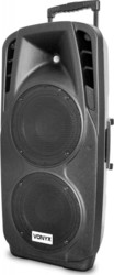 Vonyx SPX-PA9210 170.082 Aktiv Sprecher PA 500W mit Woofer 10" mit Batterie 27x38.5x81cm.