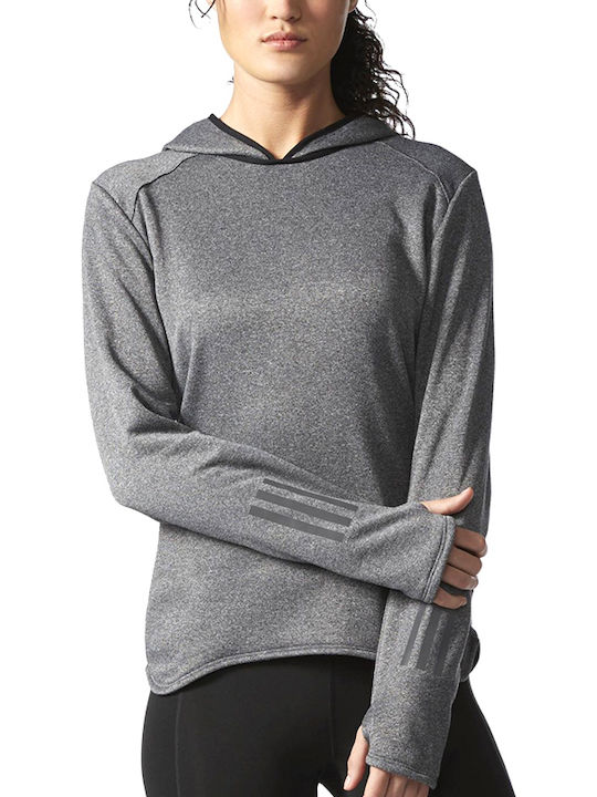 adidas Response Astro Sweatshirt Gray with Hood