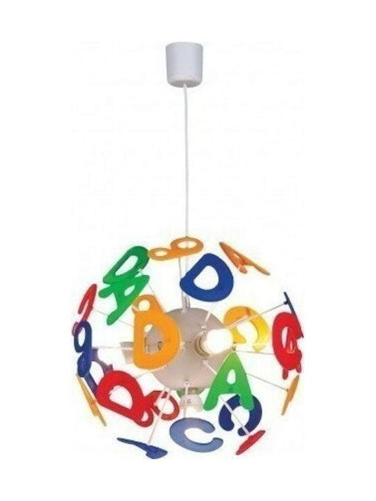 Aca Kids Plastic Chandelier Ceiling Light E14 Γ...