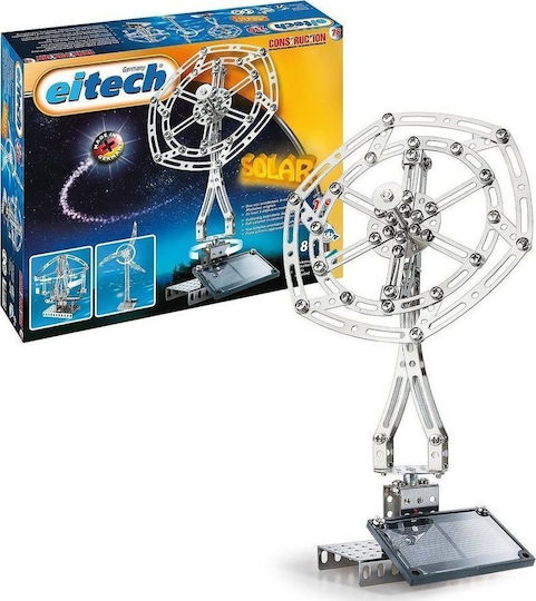 Eitech Metal Construction Toy with Photovoltaic Panel C78 for Children 8+ years old+ Years