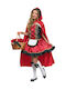 Kids Carnival Costume Little Red Riding Hood