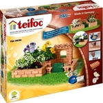 Teifoc Construction & Building Toy Χτίζοντας Μικρό Κεραμεικό Κήπο Kid 6++ years