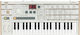 Korg Synthesizer microKORG S Synthesizer Vocoder mit 37 Dynamisch Tasten Weiß