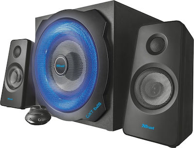 Trust GXT 628 2.1 Illuminated 2.1 Speakers 60W Black