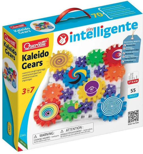 Quercetti Plastic Construction Toy Kaleido Gears for Children 5+ years+ Years