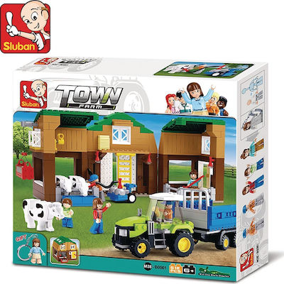 Sluban Building Block Cow Stable for 6+ years 512pcs