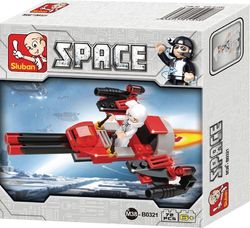 Sluban Tocuri Space Bomber pentru 6+ ani 72buc