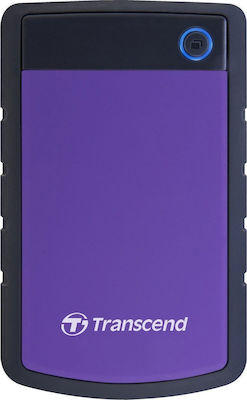 Transcend StoreJet 25H3 USB 3.0 Εξωτερικός HDD 4TB 2.5" Μωβ