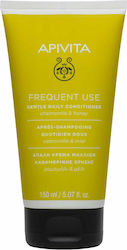 Apivita Frequent Use Conditioner for All Hair Types Chamomile & Honey 150ml