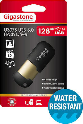 Gigastone U307S Professional Series 128GB USB 3.0 Stick Negru