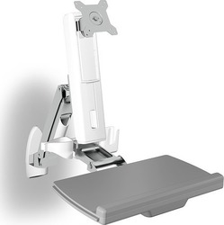 Icy Box (IB-MS600-W) Wall Mounted Monitor Stand up to 24"