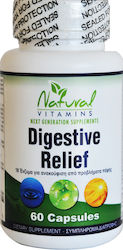 Natural Vitamins Digestive Relief 60 κάψουλες