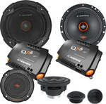 Cadence Set Auto-Lautsprecher QRS6K3 Autolautsprecher 6.5" mit 100W RMS (3 Weg) H-QRS6K3