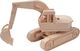 Anelixi Wooden Construction Toy Εκσκαφέας Kid 8++ years