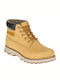 CAT Founder Men's Leather Military Boots Yellow