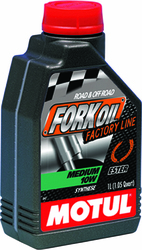 Motul Fork Factory Line Medium Synthetic Motorcycle Suspension Oil 10W 1lt