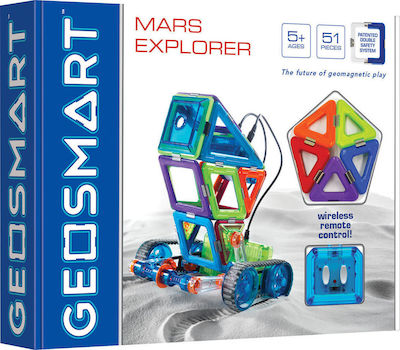 GeoSmart Magnetic Construction Toy Mars Explorer Kid 5++ years