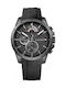 Tommy Hilfiger Decker Watch Chronograph Battery with Black Rubber Strap