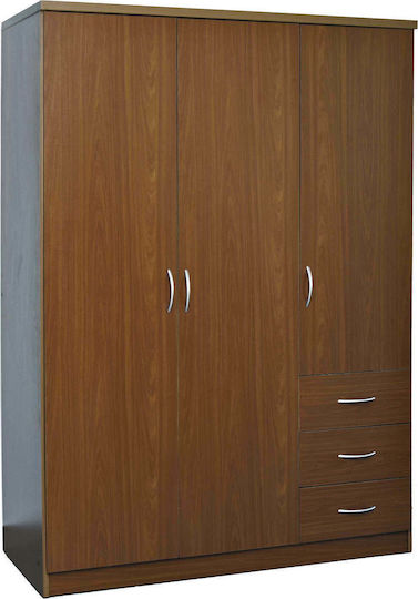Τρίφυλλη Ντουλάπα 119x50x170cm Τρίφυλλη Ντουλάπα 119x50x170cm