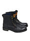 5418 Piele Negru Bocanci