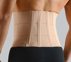 Real Care Centură Lombară Deseze Elastică 3009 Elastică Post-operatorie Centură Lombară Neopren cu Tije
