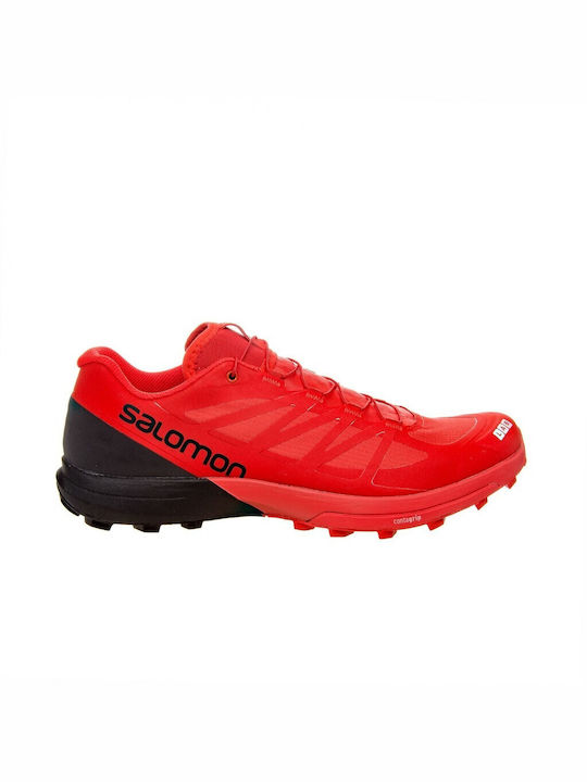 Salomon S-Lab Sense 6 SG Ανδρικά Αθλητικά Παπούτσια Trail Running Racing Red / Black / White