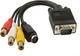 VGA Männlich Zu RCA S-Video Weiblich 1Stück FTT14-020