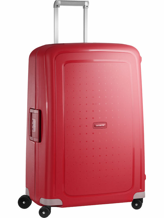 Samsonite S'cure Große Hart Reisegepäck Rot mit...