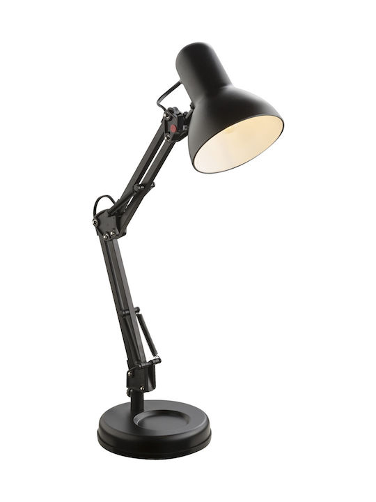 Globo Lighting Famous Office Lamp with Foldable Arm for Socket E27 in Black Color