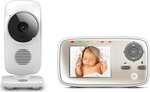 Motorola Ασύρματη Ενδοεπικοινωνία Μωρού με Κάμερα & Οθόνη 2.8" με Αμφίδρομη Επικοινωνία & Νανουρίσματα